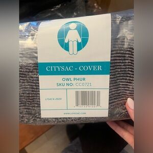 LoveSac - CitySac Owl Phur Cover - discontinued